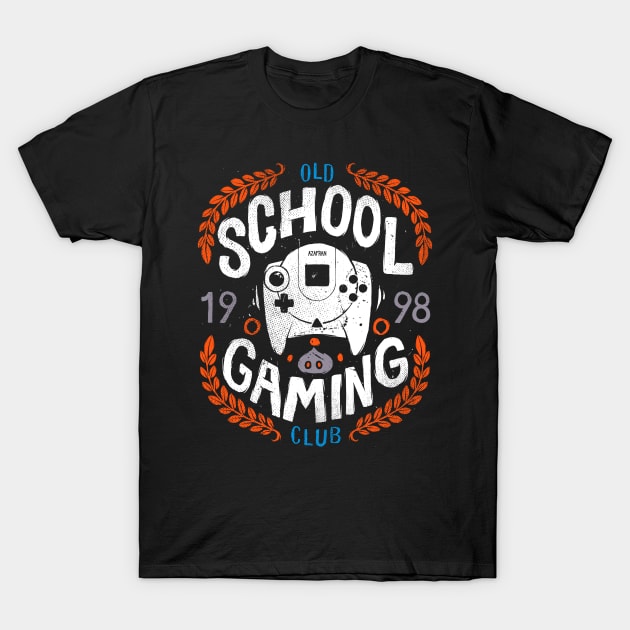 Old School Gaming Club - Dreamcast T-Shirt by Azafran